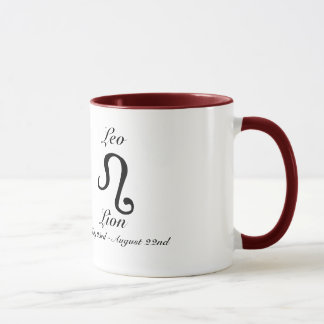 Leo Constellation/Zodiac Mug