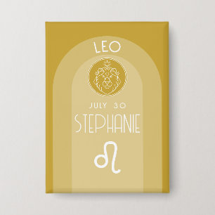 Leo Custom Birthday Zodiac - Modern Design