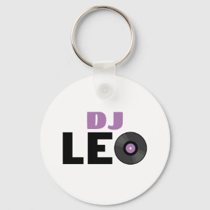 Leo DJ Key Ring