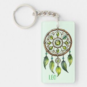 Leo Dreamcatcher Key Ring