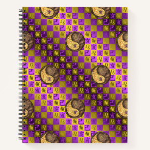 Leo & Earth Boar Spiral Notebook