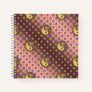 Leo & Earth Boar Spiral Notebook