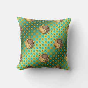 Leo & Earth Dog Cushion