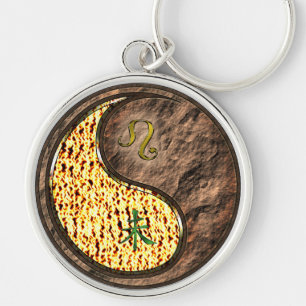 Leo & Earth Goat Key Ring