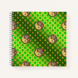 Leo & Earth Goat Notebook