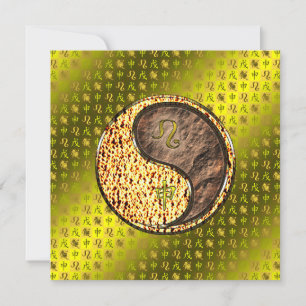 Leo & Earth Monkey Card