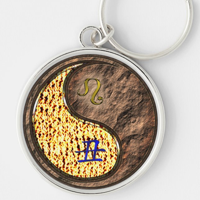 Leo & Earth Ox Key Ring (Front)