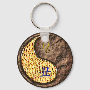 Leo & Earth Ox Key Ring