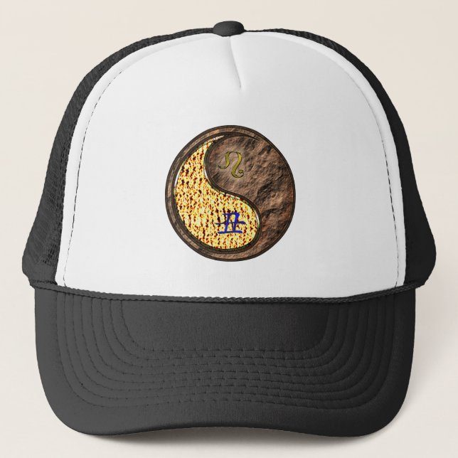 Leo & Earth Ox Trucker Hat (Front)