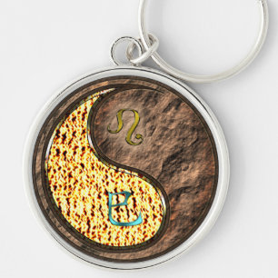 Leo & Earth Snake Key Ring