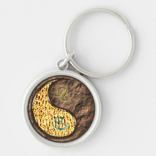 Leo & Earth Snake Key Ring