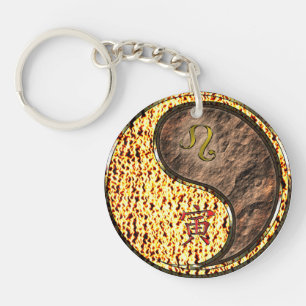 Leo & Earth Tiger Key Ring