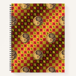 Leo & Earth Tiger Notebook