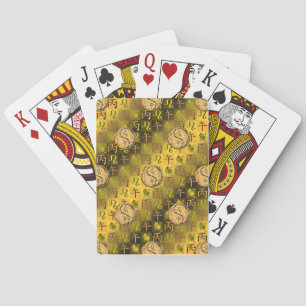 Leo & Fire Horse Playing Cards
