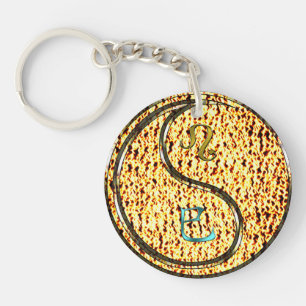 Leo & Fire Snake Key Ring