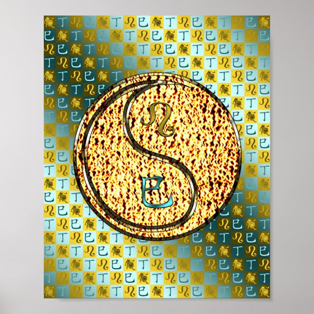 Leo & Fire Snake Poster (Front)