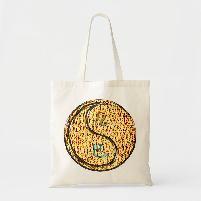 Leo & Fire Snake Tote Bag (Front)