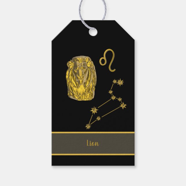 Leo Gift Tags (Front)