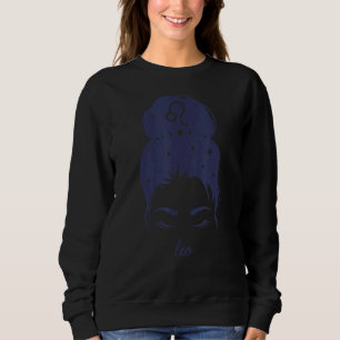 Leo Girl Zodiac Sign Horoscope Birthday Sweatshirt
