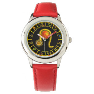 LEO GOLD ZODIAC BIRTHDAY JEWEL Astrology Chart Watch