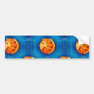 leo horoscope bumper sticker