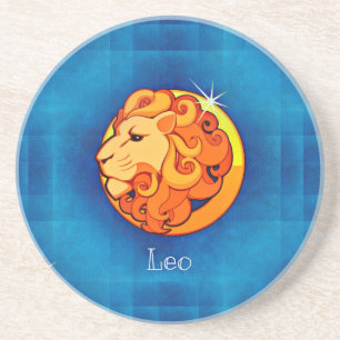 leo horoscope coaster