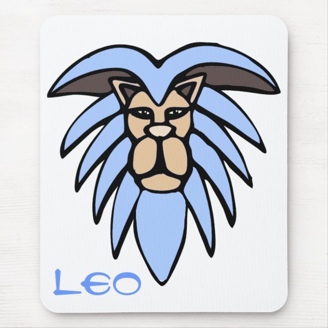 Leo Horoscope mouse pad (Front)