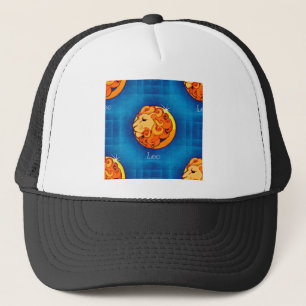leo horoscope trucker hat