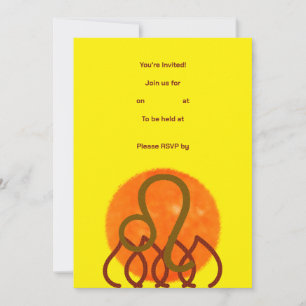 Leo Invitation