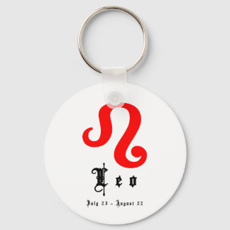 Leo, July 23 - August 22 Key Ring