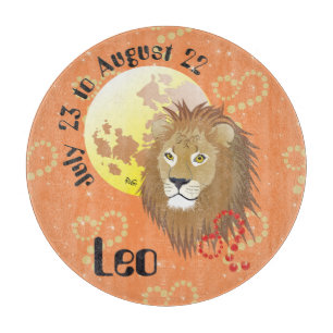 Leo July 23 to August 22 Glass Cutting Boards