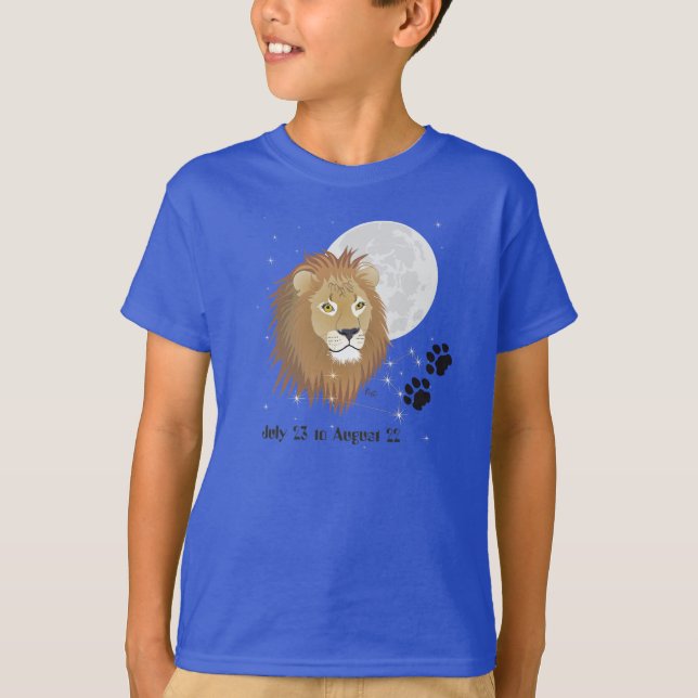 Leo July 23 to August 22 T-Shirt (Front)