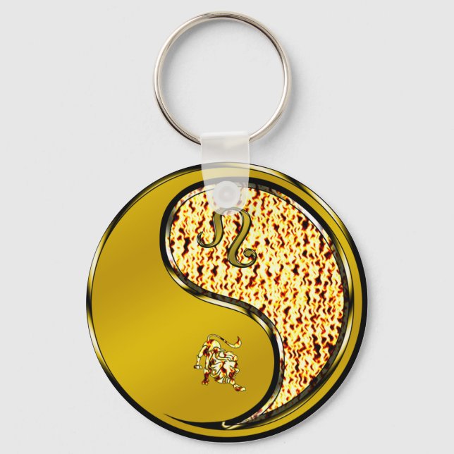 Leo Key Ring (Front)