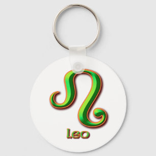 Leo Key Ring
