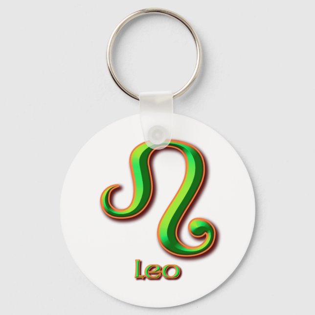 Leo Key Ring (Front)