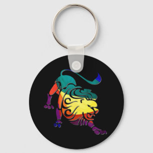 Leo Key Ring