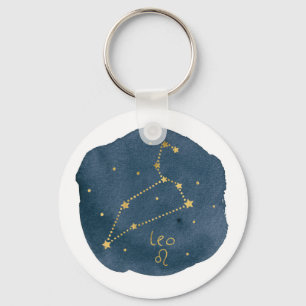 Leo Key Ring