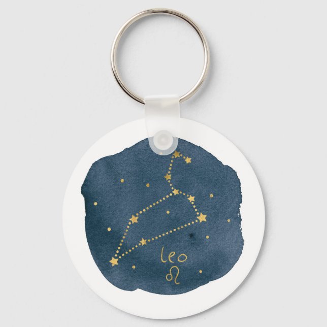Leo Key Ring (Front)