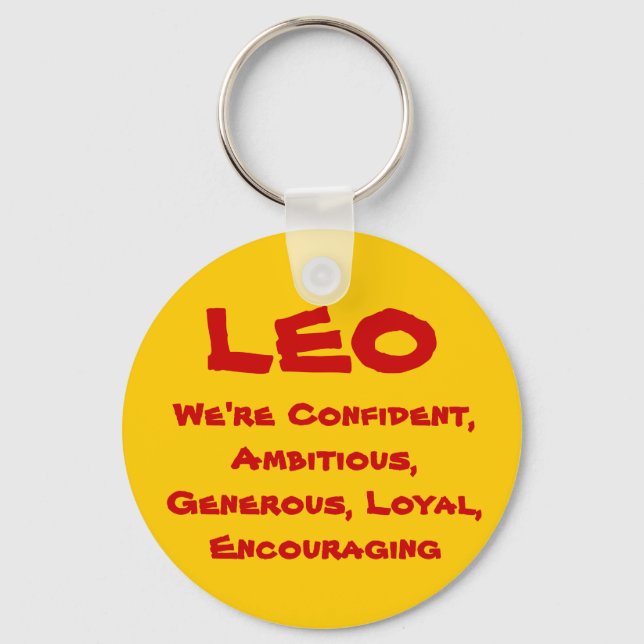 LEO KEY RING (Front)
