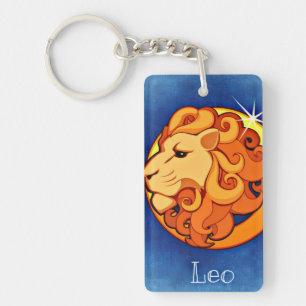 Leo Key Ring