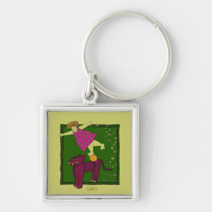 Leo Key Ring