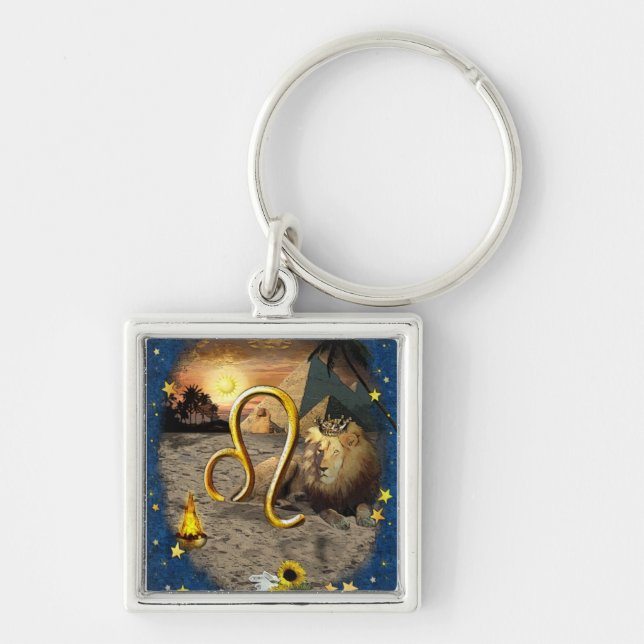 Leo Key Ring (Front)