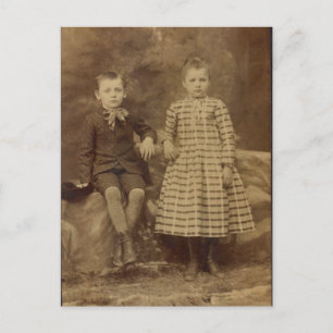 Leo & Lena LAHR Postcard