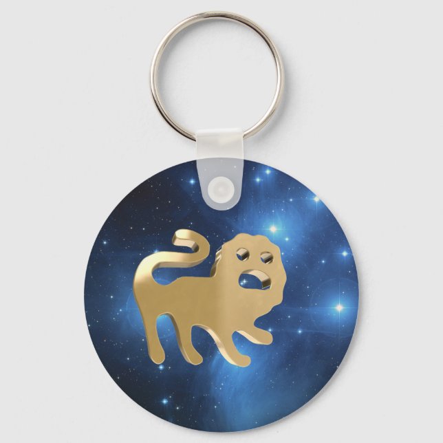 Leo, Leone Key Ring (Front)