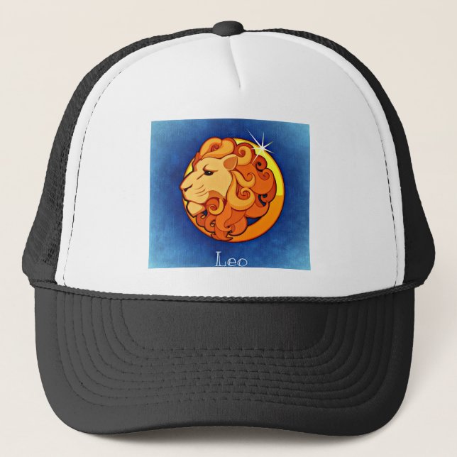 Leo, Leone Trucker Hat (Front)