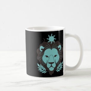 Leo Lion Halloween Zodiac Horoscope Astrology Coffee Mug