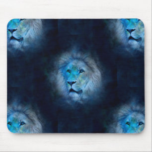 leo lion mouse mat