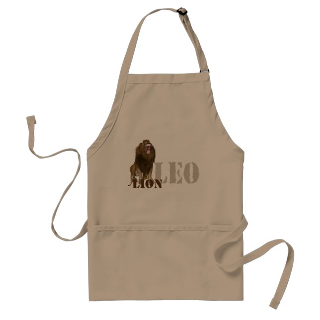 Leo Lion Standard Apron (Front)