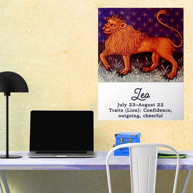 Leo Lion Zodiac Sign Horoscope Birthday Party (Creator Uploaded)