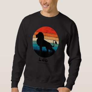 Leo Lion Zodiac Symbol And Horoscope Astrology Sun Sweatshirt